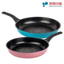 키친아트 [1+1] 심플리 다이아몬드 5중코팅 프라이팬, 05.궁중팬 20cm/07.궁중팬 28cm