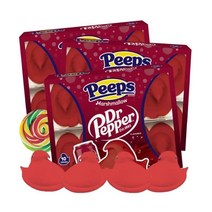 Dr. Pepper Peeps Chicks 소다에서 영감을 받은 부활절 캔디 10개 박스 3팩
