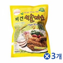 밀과 현미로 만든 비건고기 비건쌀까스 720g(80gX9p), 단일상품(DMI5925)