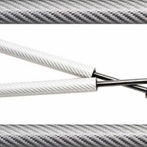 스트럿바 자동차 쇽업쇼바 올뉴카니발 폭스바겐 포드 익스플로러 2011-2019 전면 보닛 후드용 댐퍼 자동, 05 silver carbon fiber