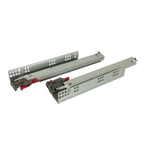 퀸넥스- SUNJIN 30kg 댐핑 언더 레일 가구 서랍 슬라이딩 서랍장, 댐핑언더레일 250mm