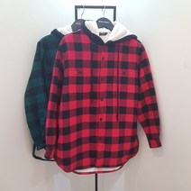 뱅뱅 NC경산점 가을신상 초대박특가!! 여성 체크 양털기모 후드 남방