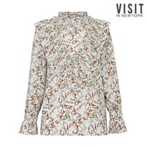 플로럴모크넥프릴블라우스(VW2LS28)