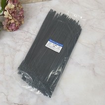 ABM 케이블타이 300mm 블랙 250개입 전기자재 케이블묶음 사무용품 케이블정리 안전용품