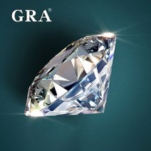 코드 D 컬러 VVS1 라운드 컷 보석 100 패스 다이아몬드 테스트 새겨진 인증 모이사나이트 스톤 GRA 느슨한