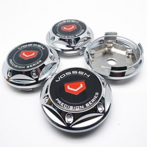 자동차 엠블럼 VOSSEN 휠 센터 허브 캡에 대 한 4pcs 68mm 자동차 링 엠 블 럼 로고 림 커버 45mm 스티커, 06 F