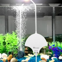 수족관 공기 브로아 기포발생기NCFAQUA 울트라 침묵 공기 압축기 수족관 미니 물고기 탱크 펌프 Airstone S, 01 4106W_02 110V US PLUG