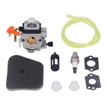 Stihl FS87 FS87R FS90 FS90K FS90R FS100 FS110 용 기화기 연료 필터 키트 잔디 트리머 브러시 커터 기화, 한개옵션0