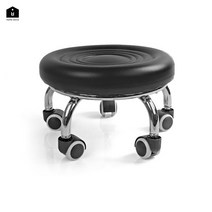 UH홈데코 앉은뱅이 무빙의자, 동글뱅이의자 블랙, 1개