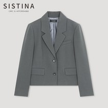 [시스티나] 세미 크롭 셋업 재킷_AWSJKN41040