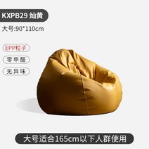 가죽 플래지어 빈백 사무실 1인용 빈백 소파 거실 BEANBAG 원룸 쿠션 쇼파 t156, 05.E 단품