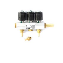 lpg인젝터 노즐 gbo lpg cng 가스 램프 2옴 인젝터 3 실린더