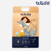 윌로펫 강아지 사료 뉴트리탑 시니어 1.2kg 치킨 닭고기 소프트 키블 글루텐프리 소분