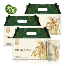 참든 유기농 발아현미차 현미 바르게 담아 120ml x 90포