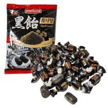 (국제제과) melland 흑사탕 캔디 300g 1봉