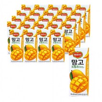 델몬트 망고 드링크 190ml 24개 과일음료 망고쥬스 망고음료 망고 망고주스, 상세페이지 참조, 상세페이지 참조