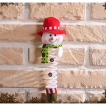 매장 가게 겨울 크리스마스 벽장식 눈사람 인형 무드 산타 선물 연시