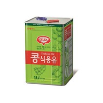 [시아]프리미엄 업소용 콩식용유 18L 1개, 1캔