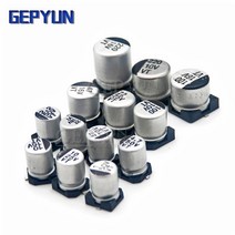 자동차 슈퍼 캐패시터SMD 6.3V 10V 16V 25V 35V 50V 알루미늄 전해 콘덴서 1 미크로포맷 Gepyun 22 33 47, 38 50V33UF 10PS