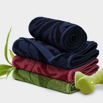 클라우망 반뱀부 지브라 스포츠타월, 골고루(랜덤), 5개