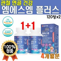 조인트 관절 엠에스엠 120정 연골 분말 가루 파우더 Joint 건강 도움 Support 2개 2박스 약 4개월 분 플러스 골드 프리미엄 플래티넘 고함량 대용량 팡팡 플러스 50대