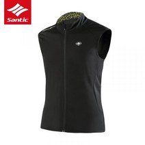 Santic 봄 가을 자전거 의류 방풍 조끼 따뜻한 재킷 남성 캐주얼 RCC 라파 파노말 패션 조끼