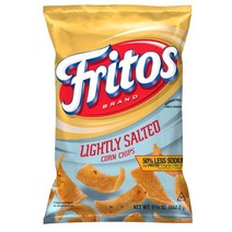 [미국직배송]프리토스 라이트 쏠티드 콘 칩 262.2g Fritos Lightly Salted Corn Chips 9.25 oz, 1개