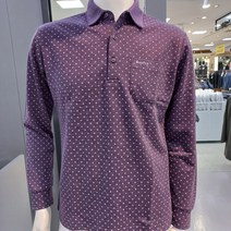 [행복한백화점][세르지오(정장)]도뜨무늬 바이올렛 나염 stsjdmj4518d