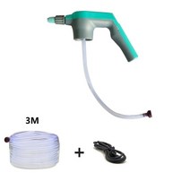 물병 수통 쉐이커 북 보틀 정원 물 spayer 한 벌 전기 충전 급수 헤드 310m, 녹색 3pcs 세트