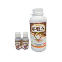 아쿠도 50ml 2개 + 루핸스1L 1개 FMC 500억마리코팅미생물 수용성인산뿌리발근제 25말셋트 식물영양제