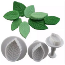 엠보싱커터기(장미잎3종) 소 중 대 / 소 - 25mm / 중 - 30mm / 대 - 40mm /플런저커터 /