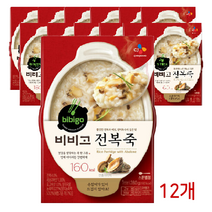 비비고 전복죽, 280g, 12개
