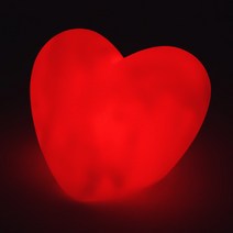 프로포즈 하트조명 (레드), 단품