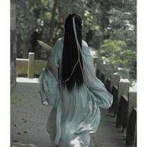 예쁜 개량 생활 계량 한복 위진남북조의 시원하고 차가운 한복 고대 의상 여성 여름 스타일 불후의 우아하고 소매 흐르는 요정 치마 금 만든 고대 스타일 루 스커트