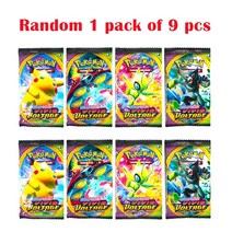 포켓몬 나루토 원피스 드래곤볼 슬램덩크 324 개/상자 Sun amp Moon 분실 천둥 영어 트레이딩 카드 게임 Evolutions 부스터 Collectible Kids Toy, [15] vivi andom 1 pack