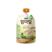 매일유업 맘마밀 안심이유식(100g) x 10팩, 1세트, 9개월부터:브로콜리와닭가슴살10팩