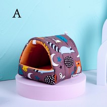 햄스터 용품 햄스터 하우스 기니 돼지 둥지 작은 동물 잠자는 침대 겨울 따뜻한 코튼 매트 설치류/기니 돼지/쥐 설치류를위한 소프트 액세서리, XS 8x8cm, 01 A