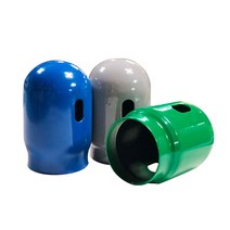 녹색안전 고압가스용기 캡 뚜껑(85x155mm)-고압가스 누출방지 커버, ◆선택◆녹색(산소)