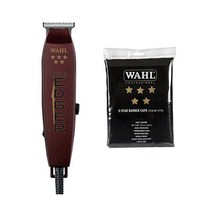 WAHL 왈 Professional 클리퍼 바리깡 프로페셔널 5성 면도기 에저 및 시리즈 이발사 망토 번들