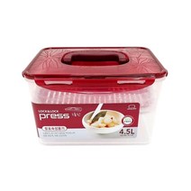 락앤락 발효숙성용기 4.5리터 누름판 장아찌 피클 절임 밀폐용기, 4.5L 1개