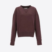 메종 마르지엘라 명품여성마르지엘라 22FW 리버스로고 버건디 맨투맨 S51GU0117 S25570 227
