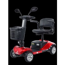 전기사륜차 노인전동스쿠터 바이크 4륜 접이식 효도, 20ah 납산 배터리/약 60마일/180w모터