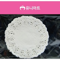 유니아트 1000 종이레이스 대, 혼합 색상, 10개입