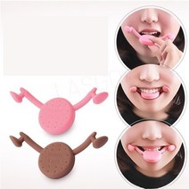 입꼬리 비대칭 올리는운동 처진 발음 교정기 치아 중심선 입술 모양 세모 길어지는법 주름, 브라운