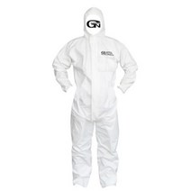 보호복 방진복 작업복 일회용 클린복 분진복 일체형 위생복 2XL 흰색 C, 1개, 화이트