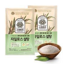 백설스위트리 자일로스 갈색설탕, 5kg, 4개