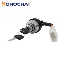 주행충전기 점프스타터 차량용 인산철 시거잭 파워뱅크 5-8kw 가스 발생기 부품 188f 가솔린 발전기 스타터 6선 점화 키 스위치, 없음