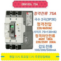 LS산전 EBN102c 75A 누전차단기 2P75A ELB ELCB EBE102b