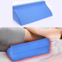 바른 자세 허리 베개 삼각 쿠션 삼각등 무릎베개 발베개 다리 종아리 받침대, 패턴