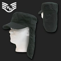[넷피엑스][라피드도미넌스]외인부대 BDU 캡모자 블랙, (S_M) 머리 둘레 56cm ~ 58cm free